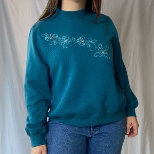 Vintage Mock Neck
